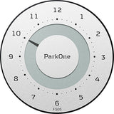 Needit ParkOne parkeringsskive Sort, Hvid, Metallic Elektronisk