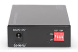 Digitus DN-82160 netværksomformer til medie 1000 Mbit/s 1310 nm Enkeltilstand Sort