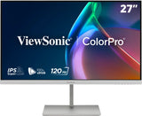 Viewsonic VP Series VP2766-2K-W computerskærm 68,6 cm (27") 2560 x 1440 pixel Quad HD LED Hvid, Sølv