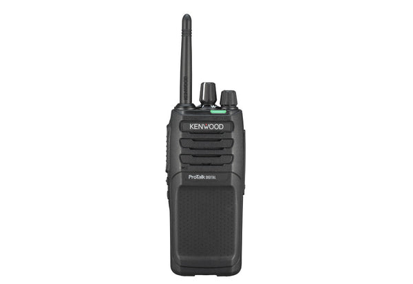 Kenwood TK-3701DE to-vejs radio 48 kanaler 446 - 446.2 MHz Sort