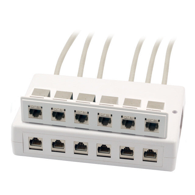 EFB Elektronik ET-25174.1 stikdåse RJ-45 Hvid