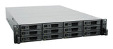 Synology SA SA3610 NAS & lagringsserver Stativ (2U) Intel® Xeon® D-1567 16 GB DDR4 0 TB DiskStation Manager Sort, Grå