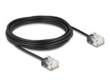 DeLOCK 80374 netværkskabel Sort 5 m Cat6 U/UTP (UTP)