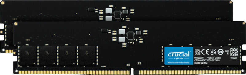 Crucial CT2K32G56C46U5 hukommelsesmodul 64 GB 2 x 32 GB DDR5 288-pin DIMM