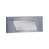 Inca IBK-569BT tastatur Hjem Bluetooth Metallic, Sølv
