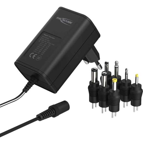 Ansmann APS 600 strømadapter og vekselret Sort