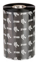 Zebra 2100 Wax varmebånd 450 m Sort