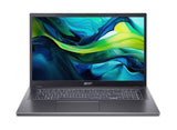 Acer Aspire 17 A17-51M-51GJ Intel Core 5 120U Laptop 43,9 cm (17.3") Fuld HD 16 GB LPDDR5-SDRAM 1 TB SSD Wi-Fi 6E (802.11ax) Windows 11 Home Grå