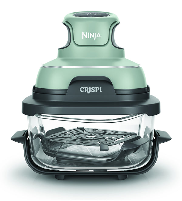 Ninja CRISPi Enkelt 4,5 L 1700 W Varmluftsteger Grøn, Grå, Transparent
