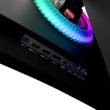 Arozzi Nova 49” Curved computerskærm 124,5 cm (49") 5120 x 1440 pixel Dual QHD LED Sort