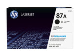 HP Original 87A LaserJet-tonerpatron, sort