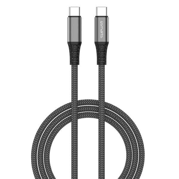 4smarts 456266 USB-kabel 1,5 m USB C 0,48 Gbit/sek. 100 W Sort