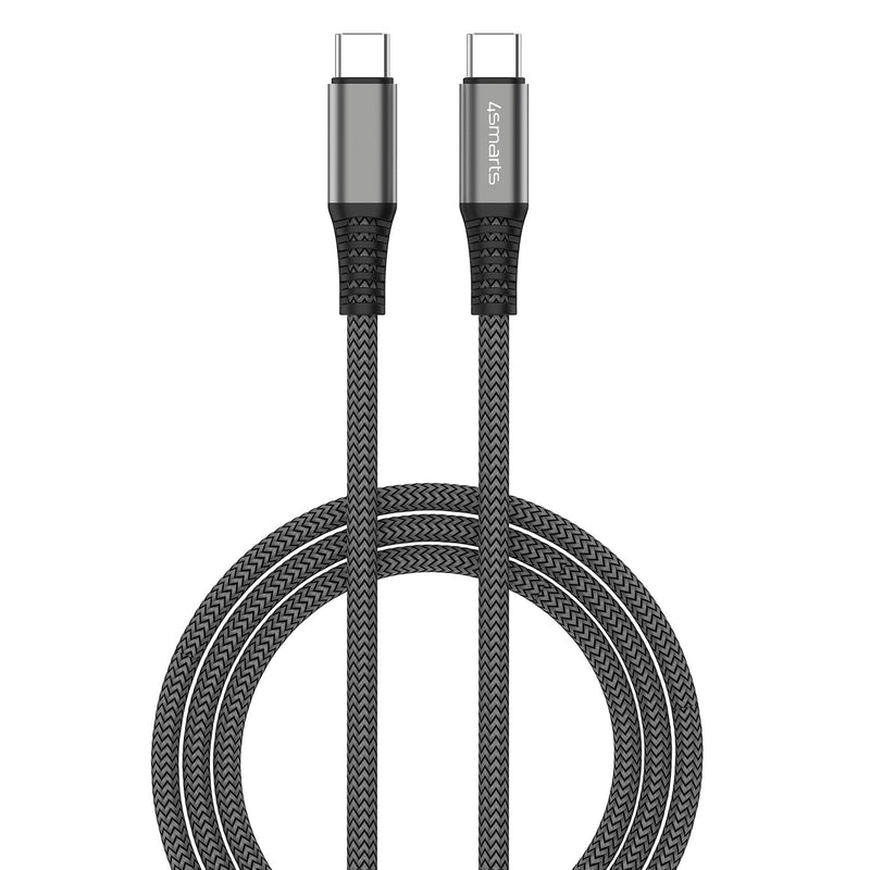 4smarts 456267 USB-kabel 3 m USB C 0,48 Gbit/sek. 100 W Sort