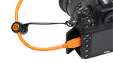 Tether Tools TetherGuard Camera Support Universel Kabelholder Sort, Orange 2 stk