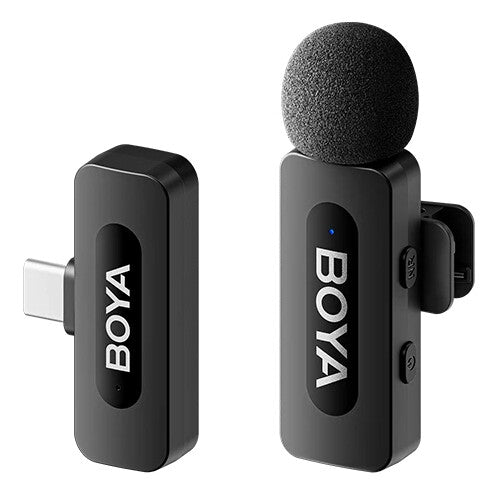 BOYA BY-V10 (V2.0) Sort Clip-on mikrofon