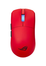 ASUS ROG Harpe II Ace RED mus Spil Højre hånd RF Wireless + Bluetooth + USB Type-A Optisk 42000 dpi