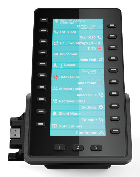 Snom D8C Smart telefon Nummervisning Sort