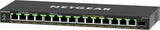 NETGEAR 16-Port High-Power PoE+ Gigabit Ethernet Plus Switch (231W) with 1 SFP port (GS316EPP) Administreret Gigabit Ethernet (10/100/1000) Strøm over Ethernet (PoE) Sort