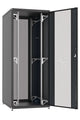 EFB Elektronik PRO-4282TS.P2 stativ 42U Fritstående reol Sort