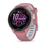 Garmin Forerunner 265S 2,79 cm (1.1") AMOLED 42 mm Digital 360 x 360 pixel Berøringsskærm Sort, Lyserød Wi-Fi GPS (satellit)