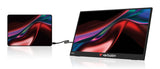 Verbatim Portable 15.6" FHD Monitor LIGHT Bærbar skærm Sort 39,6 cm (15.6") LCD 1920 x 1080 pixel