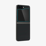 Spigen GLAS.tR EZ Fit Klar skærmbeskytter Samsung 2 stk