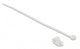 DeLOCK 18865 kabelsamler Gevindmonteret kabelbinder Nylon Hvid 10 stk