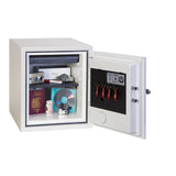 Phoenix Safe Co. FS1282K Fritstående pengeskab 25 L Stål Hvid