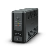 CyberPower UT850EG-FR UPS-enhed Interaktivt indgangsstik 0,85 kVA 425 W 3 AC stikkontakt(er)