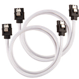 Corsair CC-8900253 SATA-kabel 0,6 m Sort, Hvid