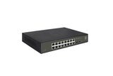 LevelOne GES-2118 netværksswitch Administreret L2 Gigabit Ethernet (10/100/1000) Sort