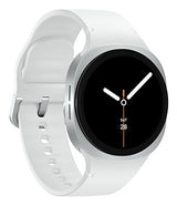 Samsung Galaxy Watch 8 3,3 cm (1.3") AMOLED 40 mm Digital 438 x 438 pixel Berøringsskærm Sølv Wi-Fi GPS (satellit)