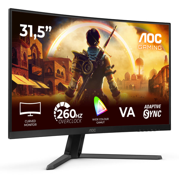 AOC G4 C32G42ZE computerskærm 80 cm (31.5") 1920 x 1080 pixel Fuld HD LED Sort, Rød