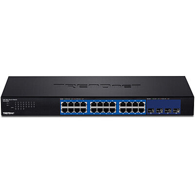 Trendnet TEG-30284 netværksswitch Administreret Gigabit Ethernet (10/100/1000) 1U Sort