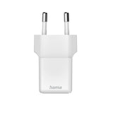 Hama 00201980 oplader til mobil enhed Smartphone Hvid Vekselstrøm Hurtig opladning Indendørs