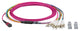 EFB Elektronik MTPF08LCOM4-3 InfiniBand og fiberoptisk kabel 3 m MTP LC Violet