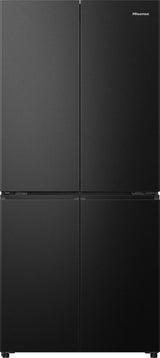Hisense RQ5P470SAFD side-by-side køle-fryseskab Fritstående 483 L Sort
