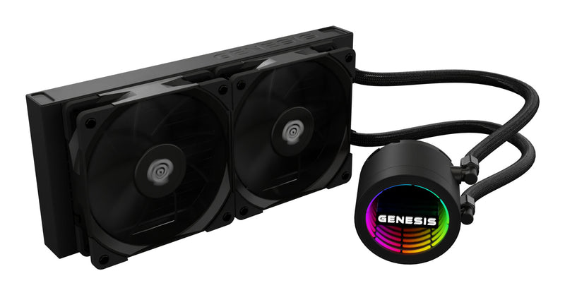 GENESIS NLG-2318 Computerkølesystem Processor Alt-i-en væskekøler Sort