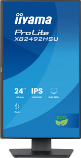 iiyama ProLite XB2492HSU-B1 computerskærm 60,5 cm (23.8") 1920 x 1080 pixel Fuld HD LED Sort