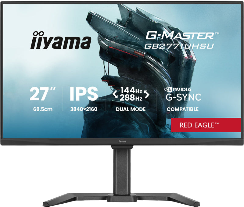 iiyama G-MASTER GB2771UHSU-B1 computerskærm 68,6 cm (27") 3840 x 2160 pixel 4K Ultra HD LED Sort