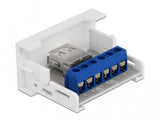 DeLOCK 81343 kabelsamler USB 2.0 Typ-A Hvid
