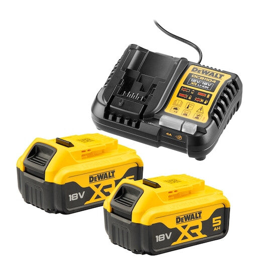 DeWALT DCB1104P2-QW ledningsfrit batteri / ledningsfri oplader Batteri- og opladersæt