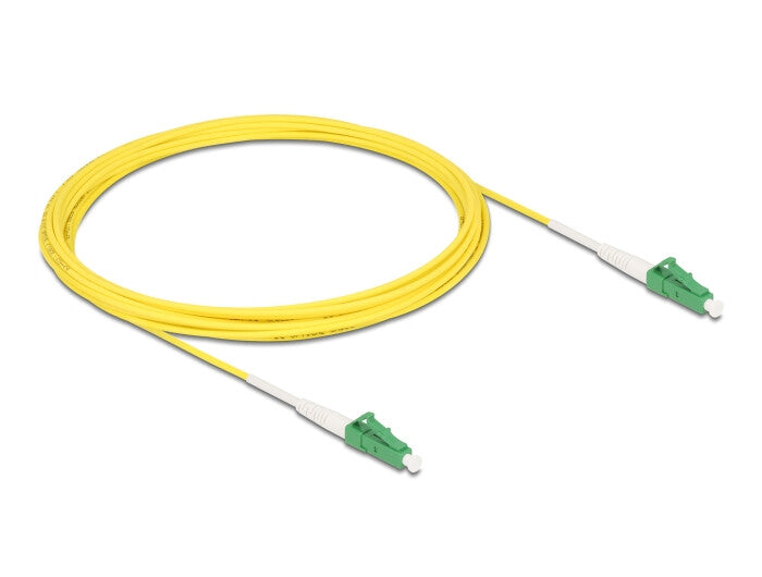 DeLOCK 83232 InfiniBand og fiberoptisk kabel 5 m LC LC/APC Gul