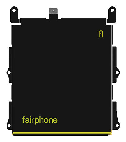 Fairphone F6BATT-1ZW-WW1 reservedel til mobiltelefon Batteri Sort