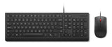Lenovo 4X31R64414 tastatur Mus inkluderet Universel USB Tysk Sort