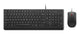 Lenovo 4X31R64414 tastatur Mus inkluderet Universel USB Tysk Sort