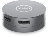 DELL DA305 Ledningsført USB 3.2 Gen 2 (3.1 Gen 2) Type-C Sølv