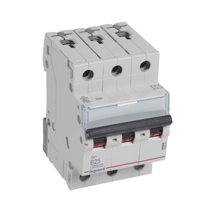 Legrand TX3 kredsløbsafbryder Miniature strømafbryder Type B 3