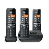 Gigaset COMFORT 550A Analog telefon Nummervisning Sort