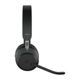 Jabra Evolve2 65 Headset Trådløs Kontor/Callcenter USB Type-C Bluetooth Opladningsstativ Sort